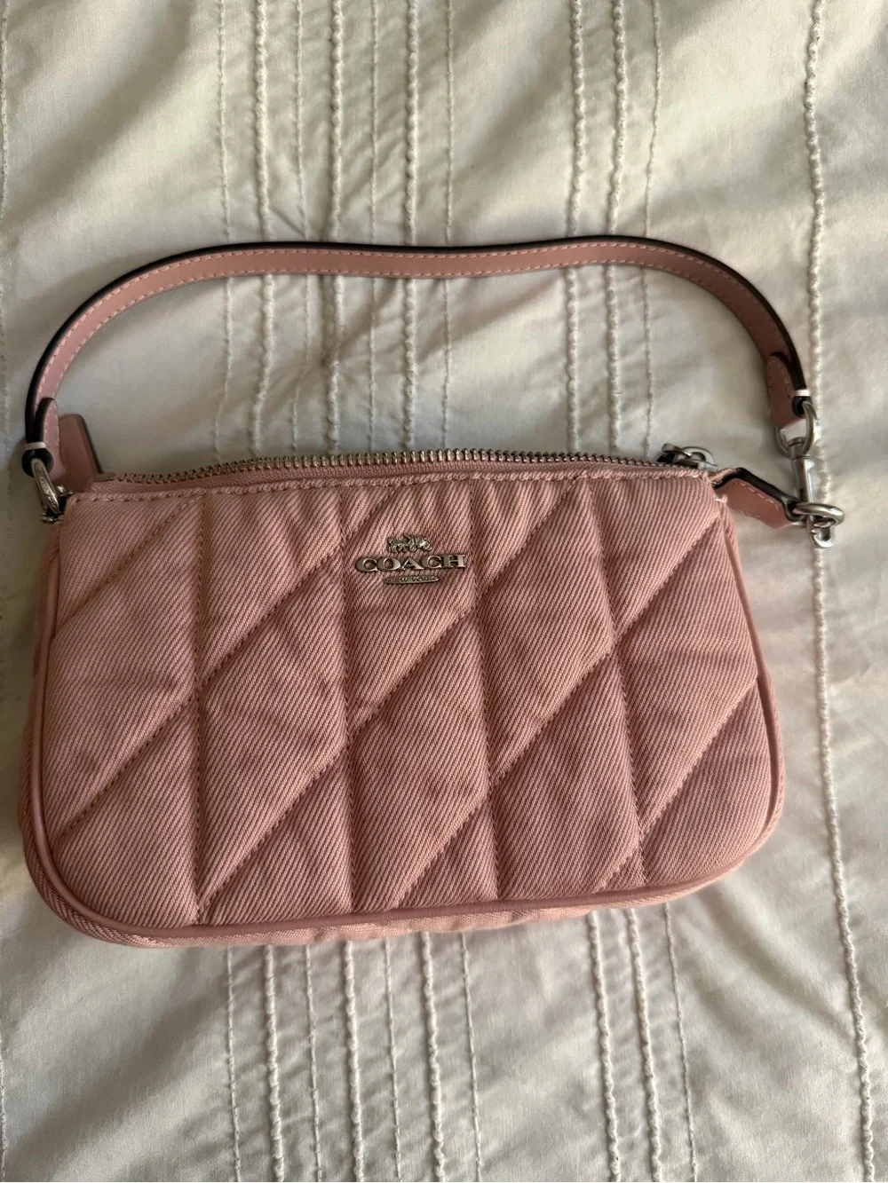 Coach Pink Quilted Nolita